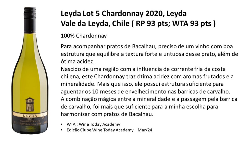 Leyda Lot 5 Chardonnay 2020, Leyda, Vale da Leyda, Chile