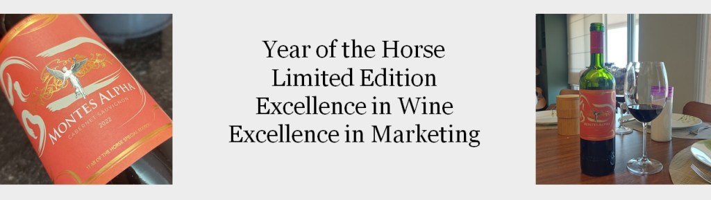 Year of the Horse Limited Edition, Montes Alpha Cab Sauv 2022, Chile